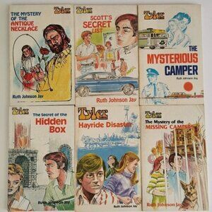 Set of 6 Tyler Tales Paperbacks, Young Christian Reader Vintage Books 70s Youth
